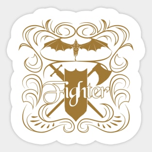 The Fighter Sticker